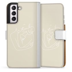 Sideflip mit Lasche weiß