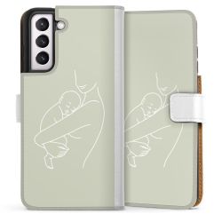 Sideflip mit Lasche weiß