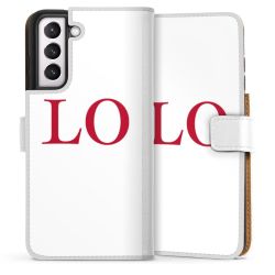 Sideflip mit Lasche weiß