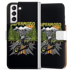 Sideflip mit Lasche weiß