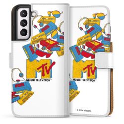 Sideflip mit Lasche weiß