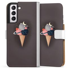 Sideflip mit Lasche weiß