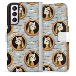 Sideflip mit Lasche weiß