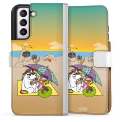 Sideflip mit Lasche weiß