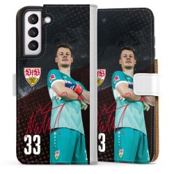 Sideflip mit Lasche weiß