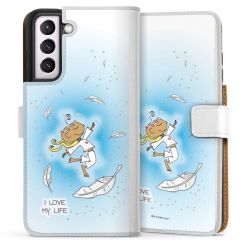 Sideflip mit Lasche weiß