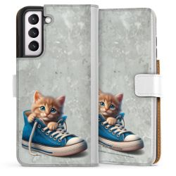 Sideflip mit Lasche weiß