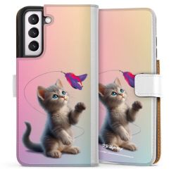 Sideflip mit Lasche weiß