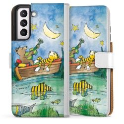 Sideflip mit Lasche weiß