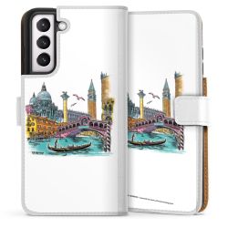 Sideflip mit Lasche weiß