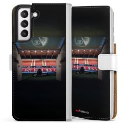 Sideflip mit Lasche weiß