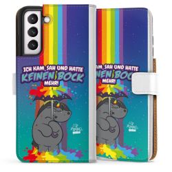 Sideflip mit Lasche weiß