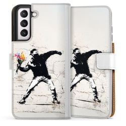 Sideflip mit Lasche weiß