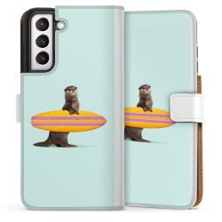 Sideflip mit Lasche weiß