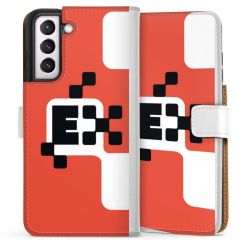 Sideflip mit Lasche weiß