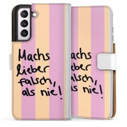 Sideflip mit Lasche weiß