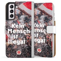 Sideflip mit Lasche weiß