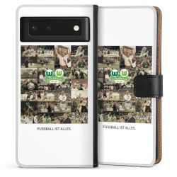 Sideflip mit langer Lasche schwarz