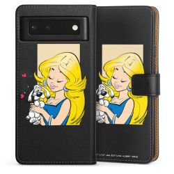 Sideflip mit langer Lasche schwarz