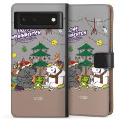 Sideflip mit langer Lasche schwarz