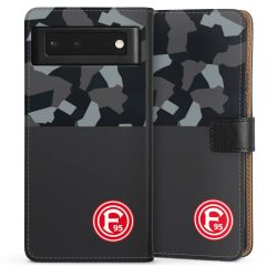 Sideflip mit langer Lasche schwarz