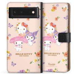 Sideflip mit langer Lasche schwarz