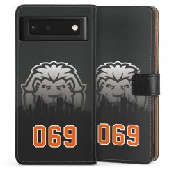 Sideflip mit langer Lasche schwarz