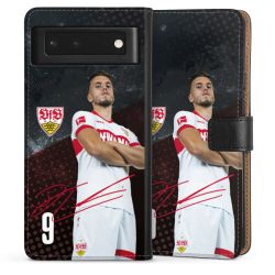 Sideflip mit langer Lasche schwarz