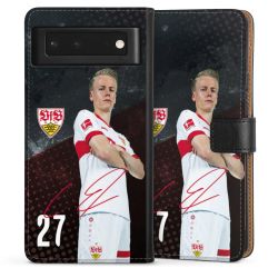 Sideflip mit langer Lasche schwarz