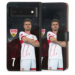 Sideflip mit langer Lasche schwarz