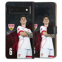 Sideflip mit langer Lasche schwarz