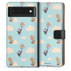 Sideflip mit langer Lasche schwarz