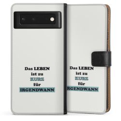 Sideflip mit langer Lasche schwarz