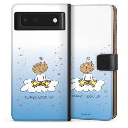 Sideflip mit langer Lasche schwarz