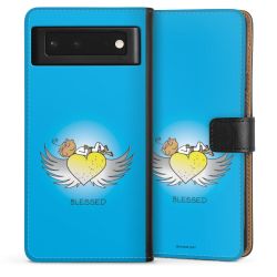 Sideflip mit langer Lasche schwarz