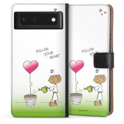 Sideflip mit langer Lasche schwarz