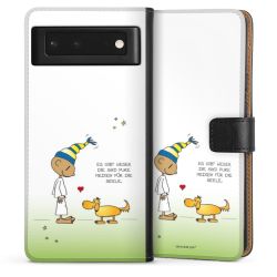 Sideflip mit langer Lasche schwarz