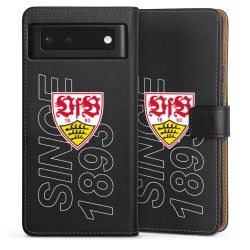 Sideflip mit langer Lasche schwarz