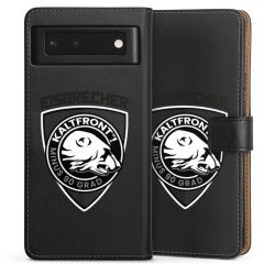 Sideflip mit langer Lasche schwarz