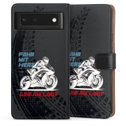 Sideflip mit langer Lasche schwarz