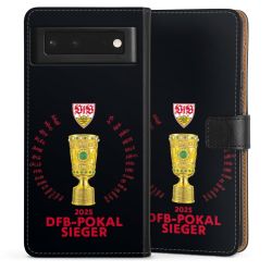 Sideflip mit langer Lasche schwarz