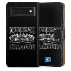 Sideflip mit langer Lasche schwarz