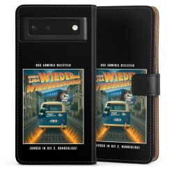 Sideflip mit langer Lasche schwarz