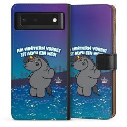 Sideflip mit langer Lasche schwarz