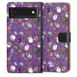 Sideflip mit langer Lasche schwarz