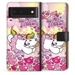 Sideflip mit langer Lasche schwarz