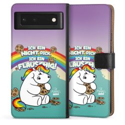 Sideflip mit langer Lasche schwarz