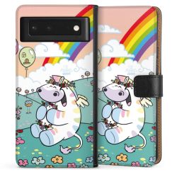 Sideflip mit langer Lasche schwarz