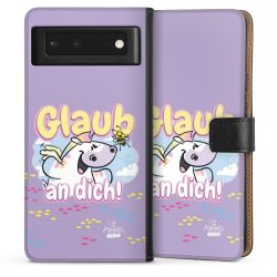 Sideflip mit langer Lasche schwarz