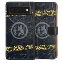 Sideflip mit langer Lasche schwarz